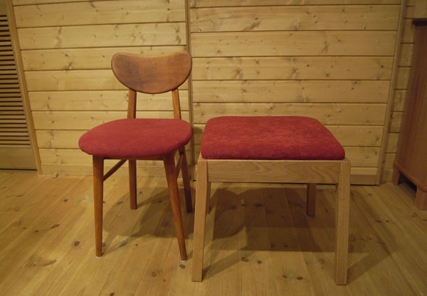 Stool01 with renovated chair